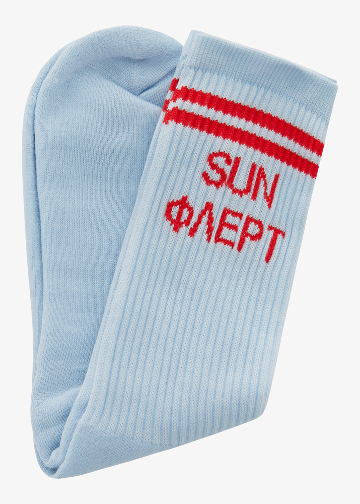 SUN SOCKS LIGTH BLUE