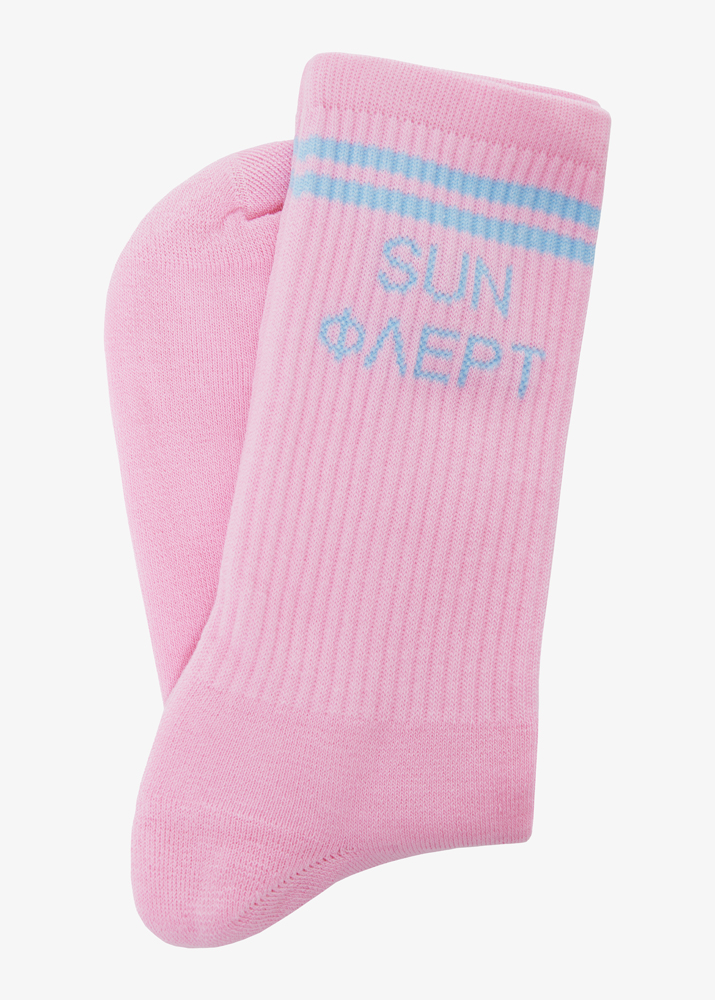 SUN SOCKS PINK