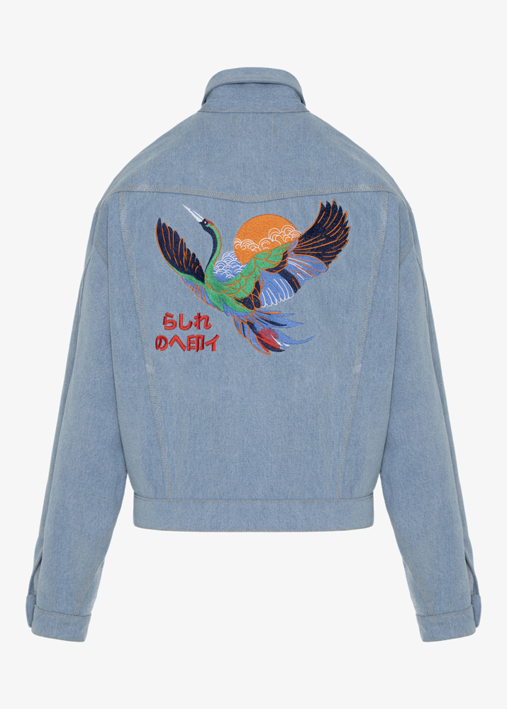 BIRD DENIM JACKET