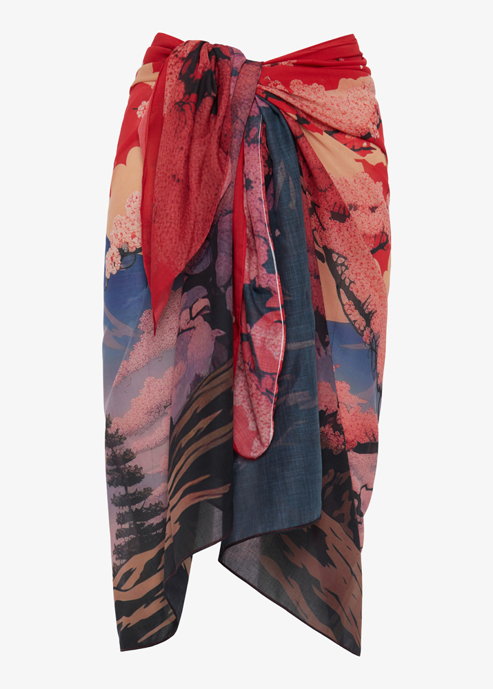 JAPANESE SUNRISE PAREO