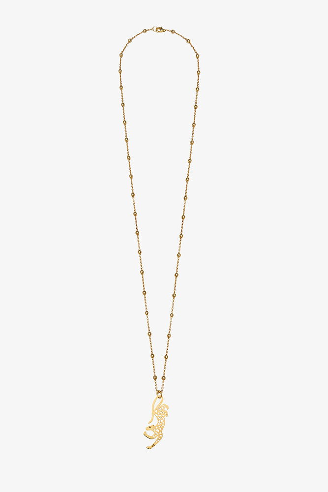 LEOPARD CHAIN NECKLACE
