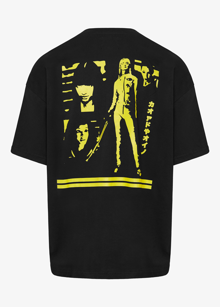BLACK KILL BILL OVERSIZED T-SHIRT