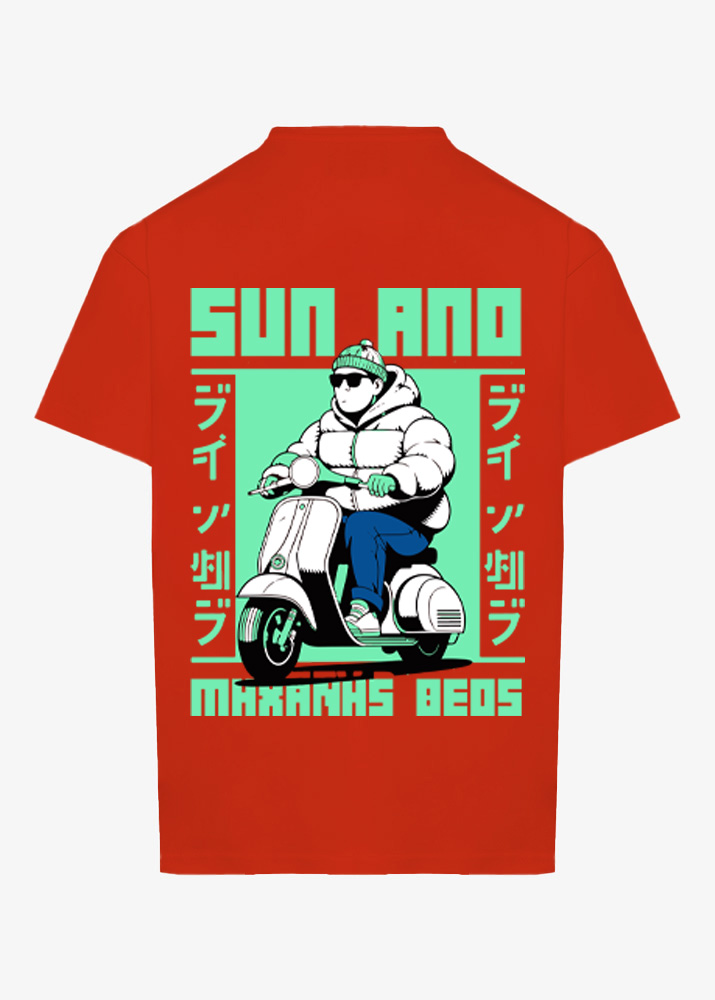 RED SUN ΑΠΟΜΗΧΑΝΗΣ ΘΕΟΣ T-SHIRT