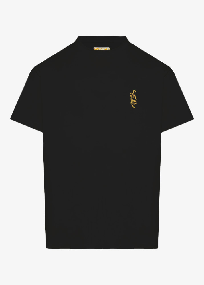 LEOPARD DETAIL T-SHIRT