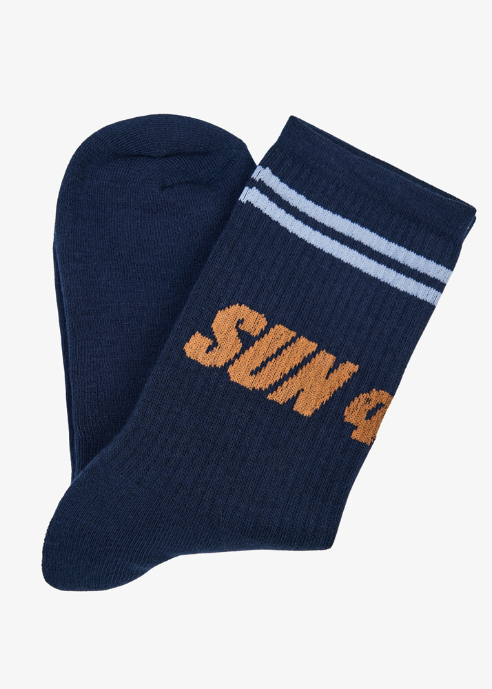 SUN SOCKS DARK BLUE