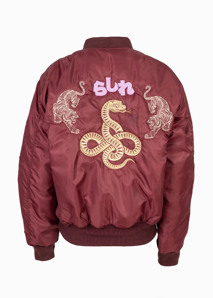 OVERSIZED BOMBER JACKET