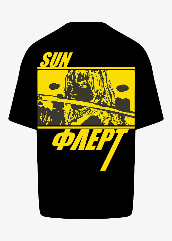 BLACK KILL BILL OVERSIZED T-SHIRT