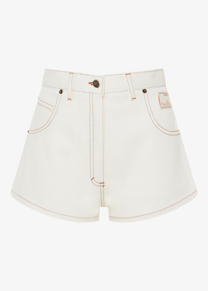 DENIM MINI SHORTS