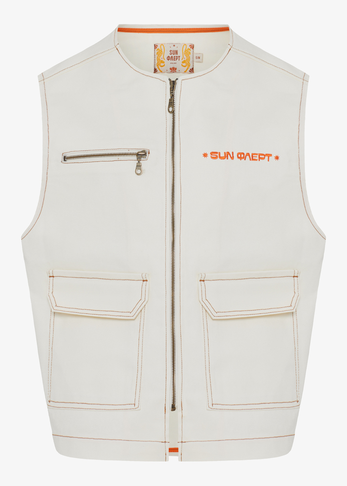 SCORPION DENIM GILET