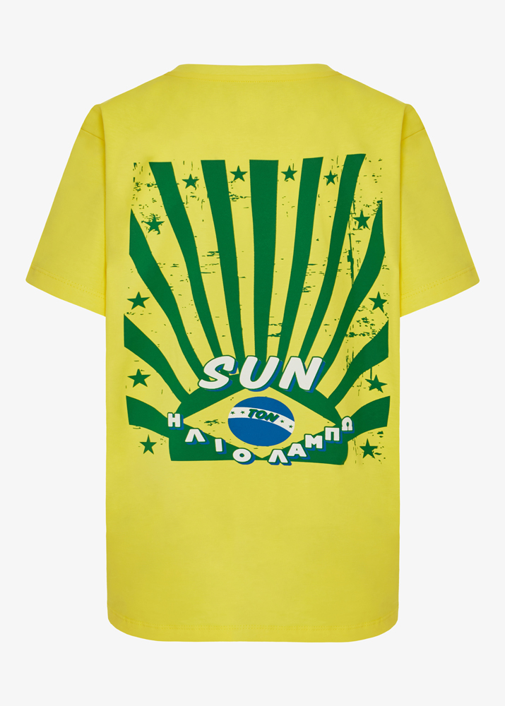 YELLOW SUN ΤΟΝ ΗΛΙΟ ΛΑΜΠΩ T-SHIRT