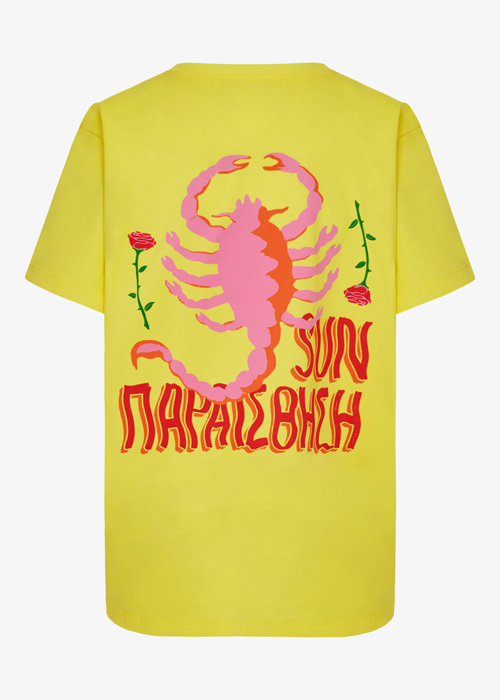 YELLOW SUN ΠΑΡΑΙΣΘΗΣΗ T-SHIRT
