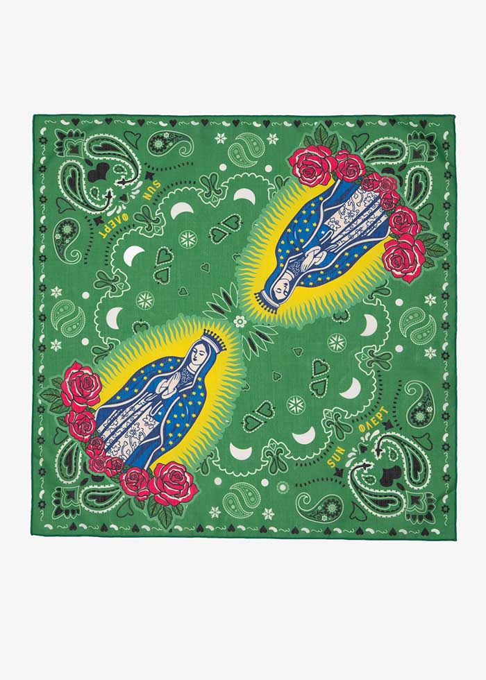GREEN SUNTA MARIA SCARF