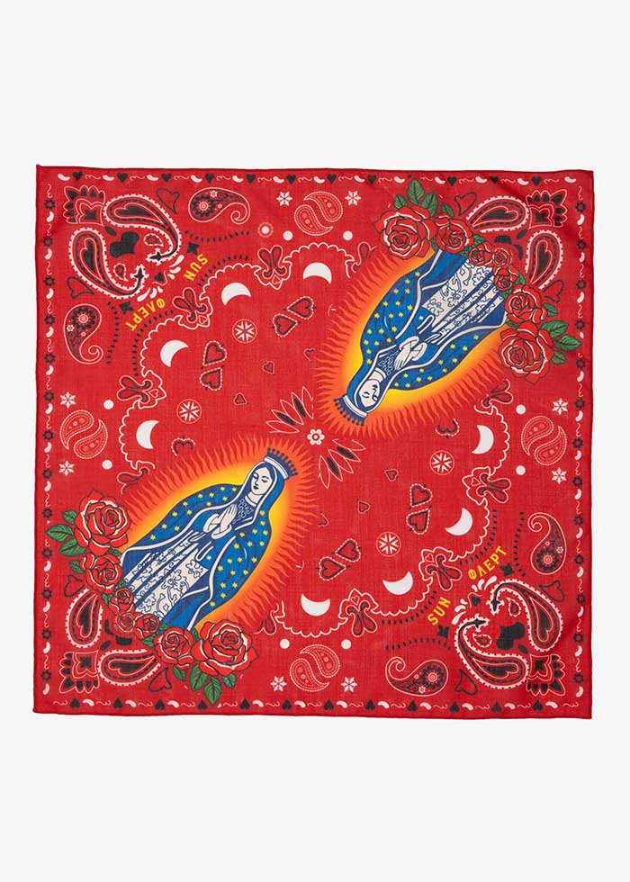RED SUNTA MARIA SCARF