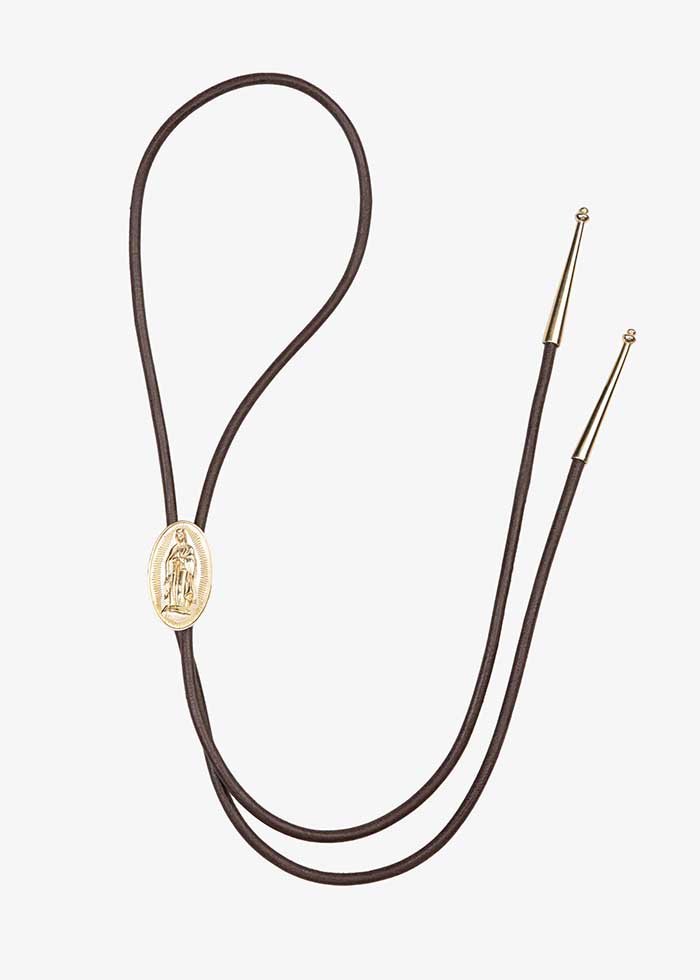 SUNTA MARIA BOLO NECKLACE BROWN