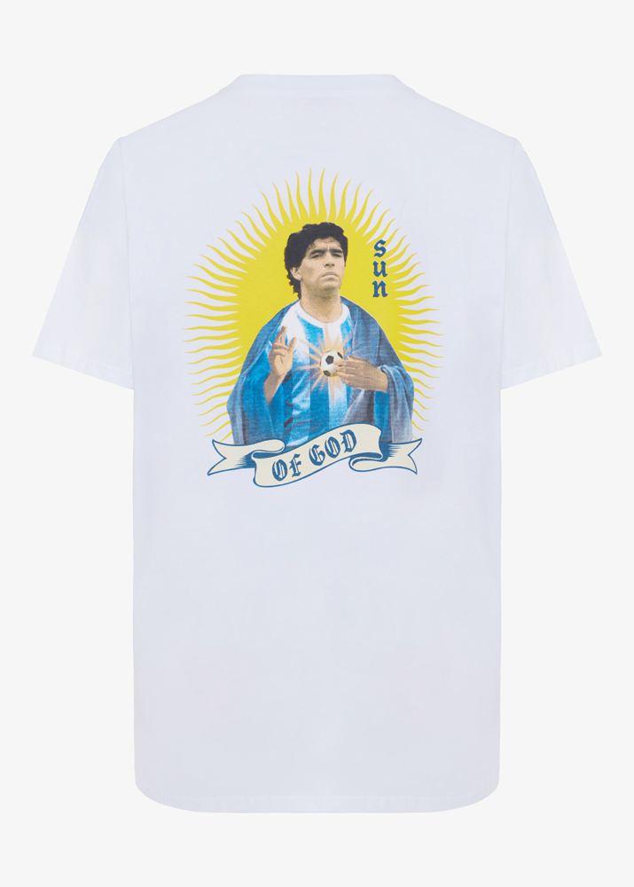WHITE SUN OF GOD T-SHIRT
