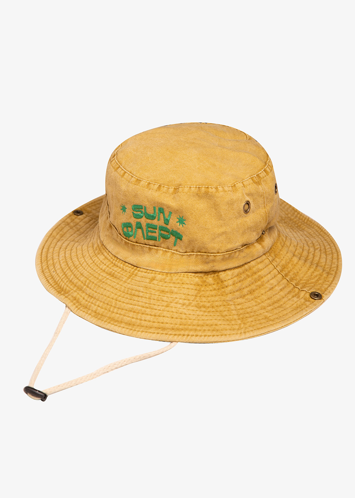 YELLOW BUCKET HAT