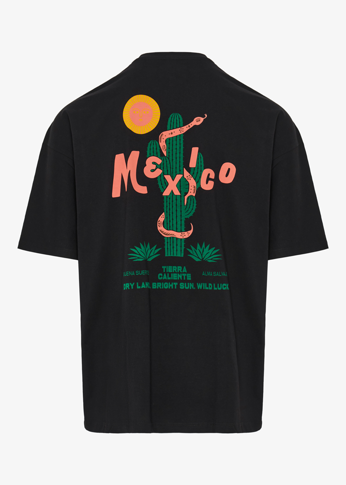BLACK MEXICO OVERSIZED T-SHIRT