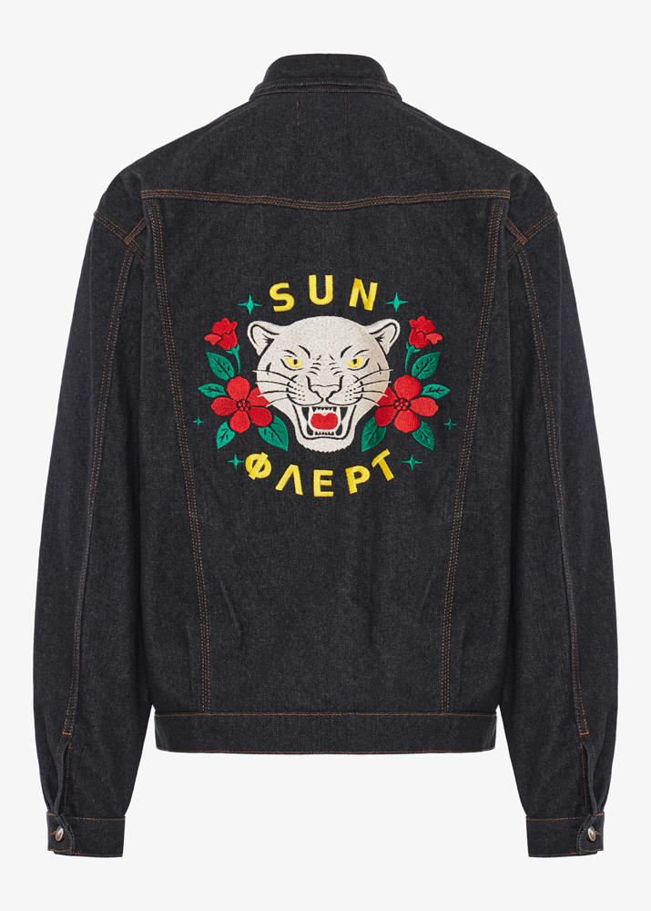 PANTHER MEN'S DENIM JACKET